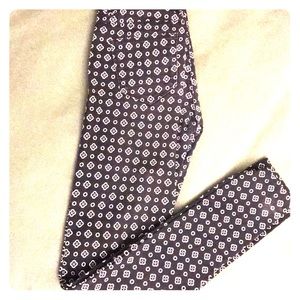 Skinny jeans with floral print